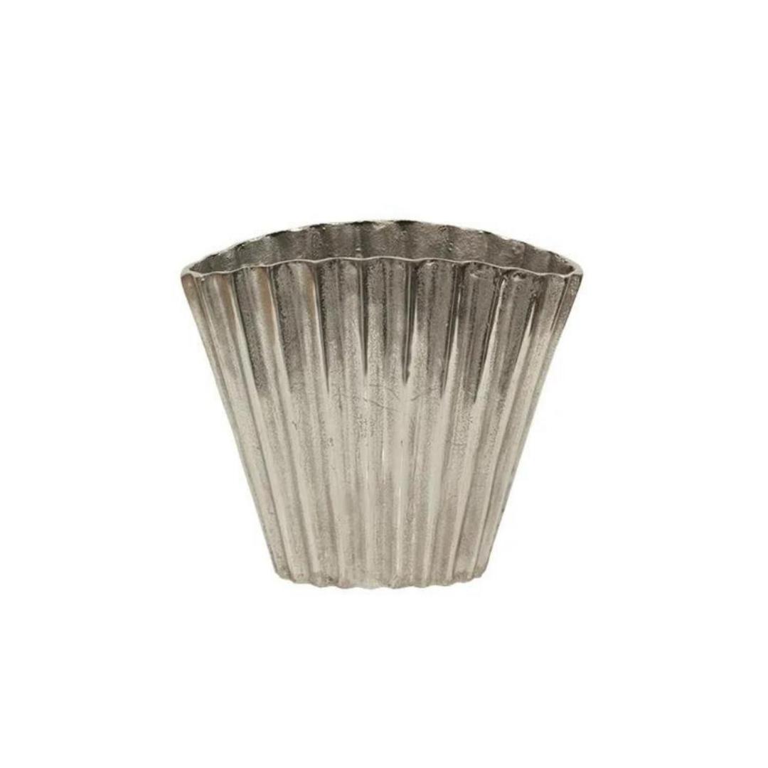 Silver Fan Vase image 0